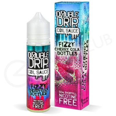 Fizzy Cherry Cola Bottles Shortfill E-Liquid by Double Drip 50ml