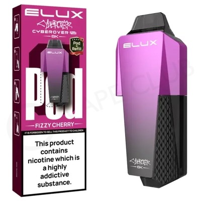Fizzy Cherry Elux Cyberover 6K Refill Pack
