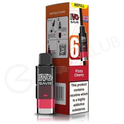 Fizzy Cherry IVG Savr Refill Pack