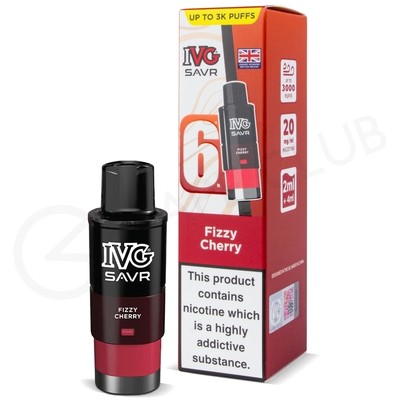 Fizzy Cherry IVG Savr Refill Pack