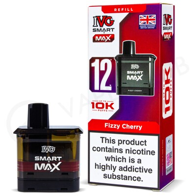 Fizzy Cherry IVG Smart Max Refill Pack