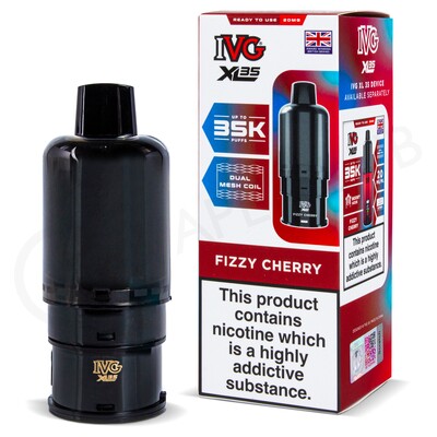 Fizzy Cherry IVG XL 35K Refill Pod