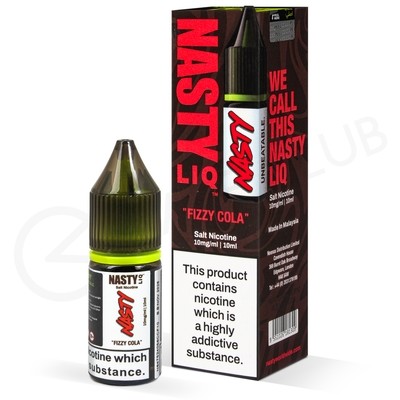 Fizzy Cola Nic Salt E-Liquid by Nasty Liq