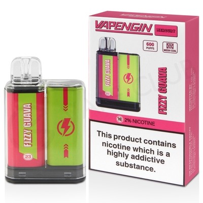 Fizzy Guava Vapengin Mercury Disposable Vape