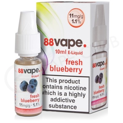 Fresh Blueberry E-Liquid by 88Vape