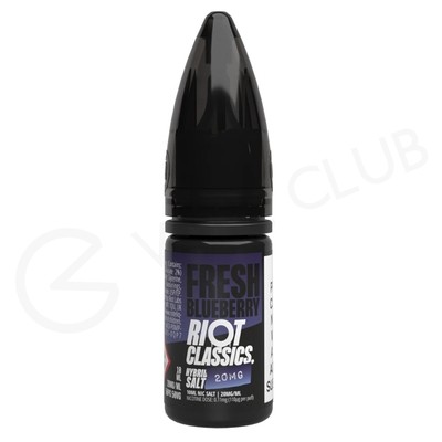 Fresh Blueberry Hybrid Salt E-Liquid by Riot Squad