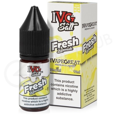 Fresh Lemonade Nic Salt E-Liquid by IVG Mixer