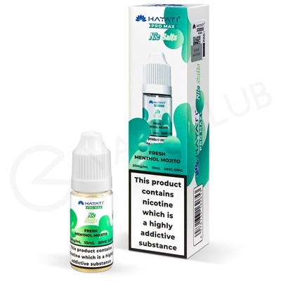 Fresh Menthol Mojito E-Liquid by Hayati Pro Max Nic Salts