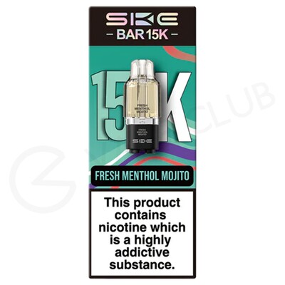 Fresh Menthol Mojito SKE Bar 15K Refill Pod