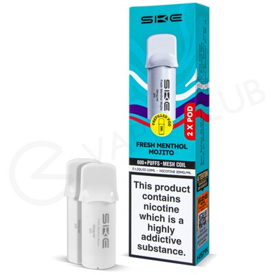 Fresh Menthol Mojito SKE Crystal 600 Pro Prefilled Pods