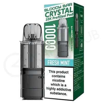Fresh Mint Bloody Bar Crystal 10K Refill Pack
