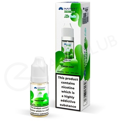 Fresh Mint E-Liquid by Hayati Pro Max Nic Salts