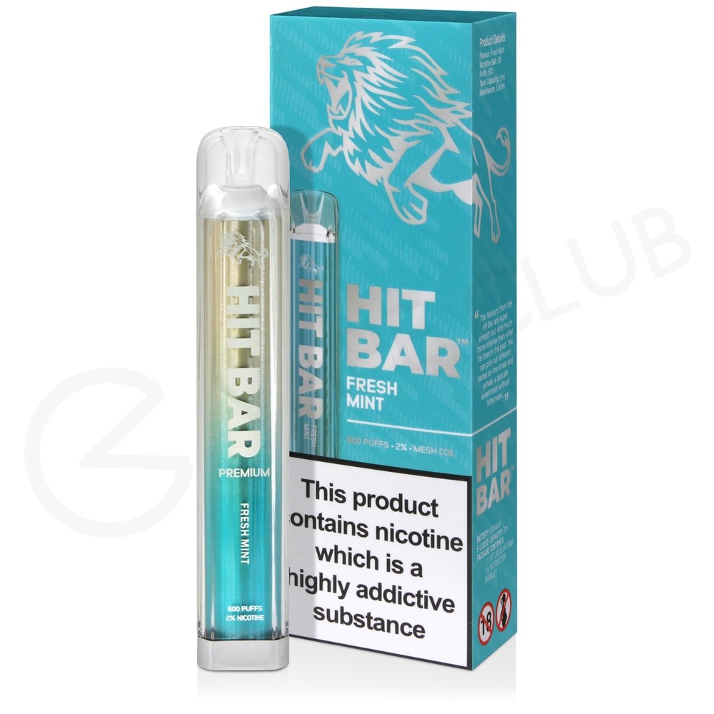 Fresh Mint Hit Bar Disposable Vape