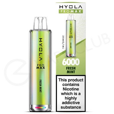 Fresh Mint Hyola Pro Max HY6000 Disposable Vape