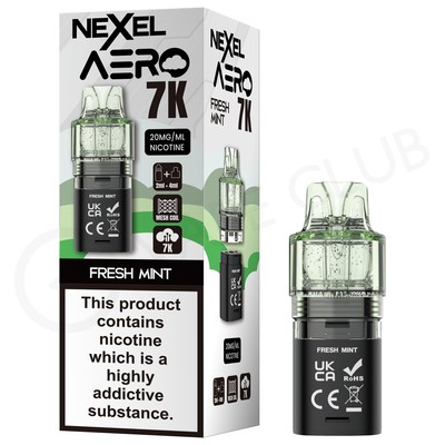 Fresh Mint Nexel Aero 7K Refill Pack