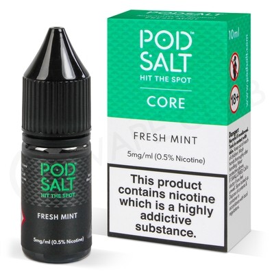 Fresh Mint Nic Salt E-Liquid by Pod Salt