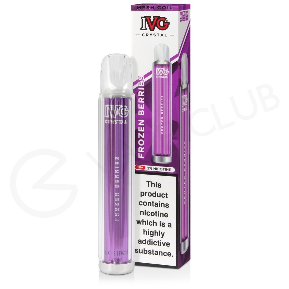 Frozen Berries IVG Bar Crystal Disposable Vape