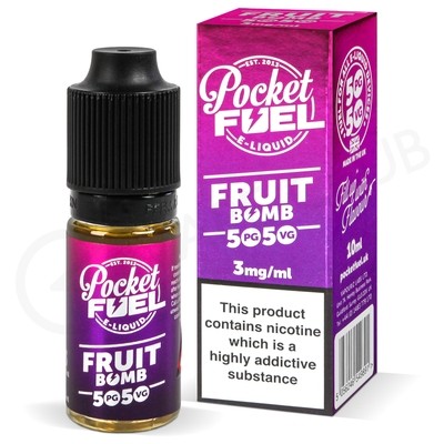 Fruit Bomb E-Liquid by Pocket Fuel 50/50