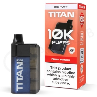 Fruit Punch Titan 10K Disposable Vape