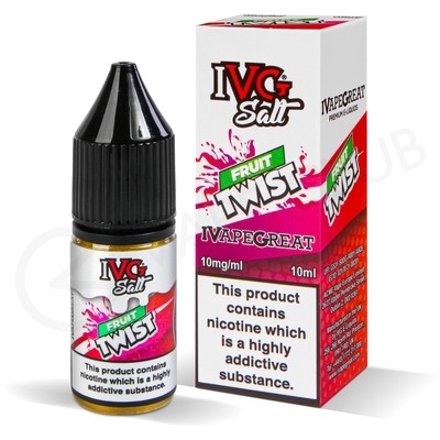 Fruit Twist Nic Salt E-Liquid by IVG Drinks