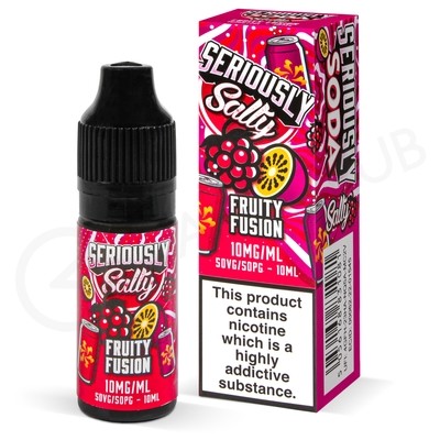 Fruity Fusion Nic Salt E-Liquid by Seriously Soda