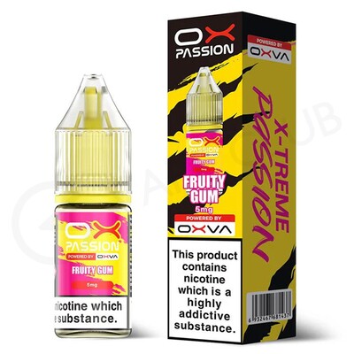 Fruity Gum Nic Salt E-Liquid by Ox Passion