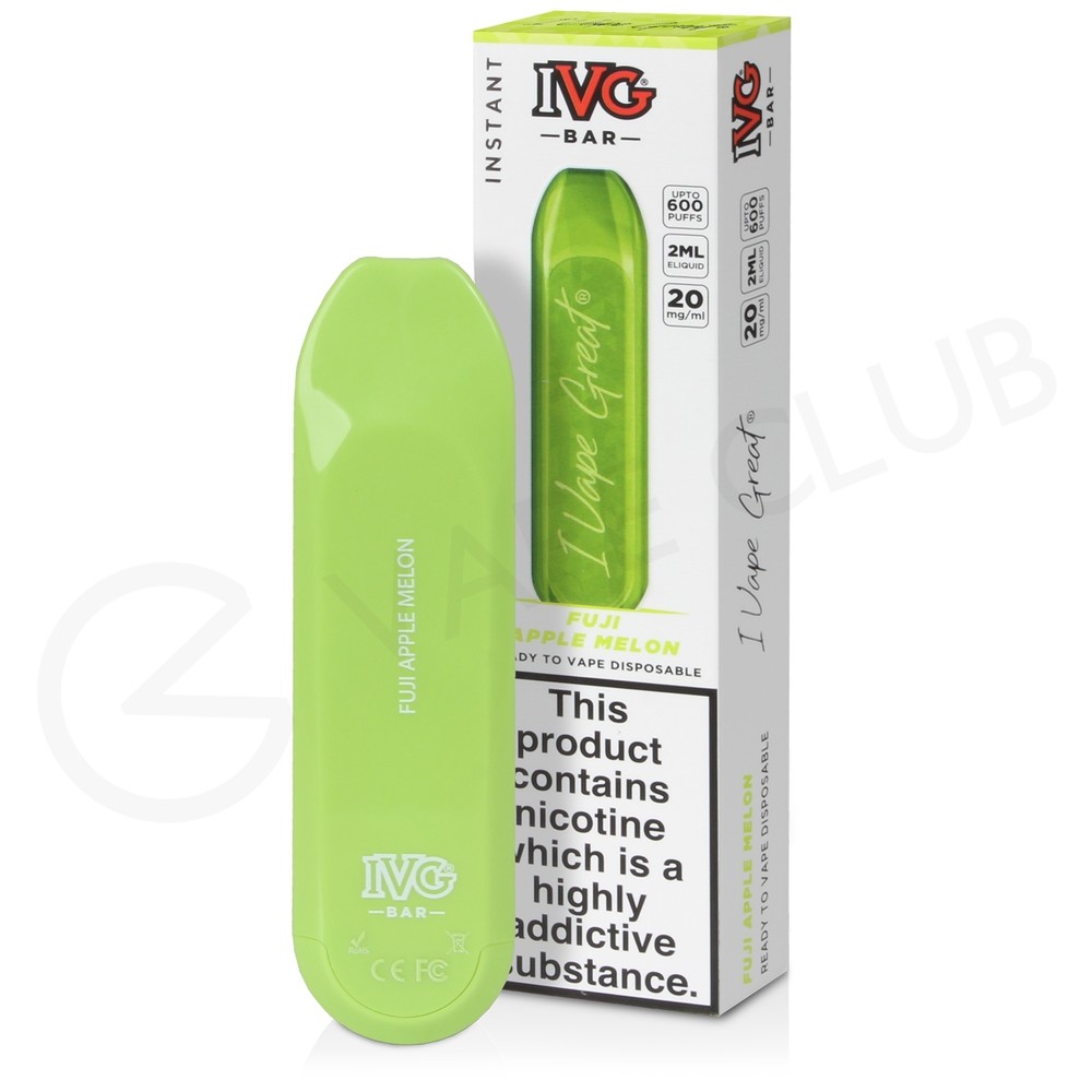 Fuji Apple Melon IVG Bar Disposable Vape