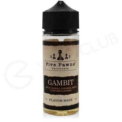 Gambit Shortfill E-Liquid by Five Pawns 100ml