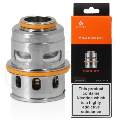 GeekVape M Series 0,15 Ohm Quadra Coil Heads – 5 Stück, Für Subohm DL Verdampfer