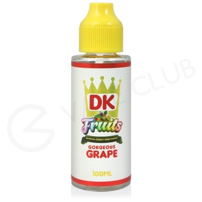 Gorgeous Grape Shortfill E-Liquid by Donut King Fruits 100ml