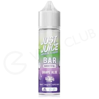 Grape Aloe Saltfill E-Liquid by Just Juice Bar 40ml