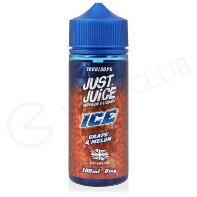 Grape & Melon Shortfill E-Liquid by Just Juice Ice 100ml