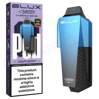 Grape Berry Elux Cyberover 6K Refill Pack