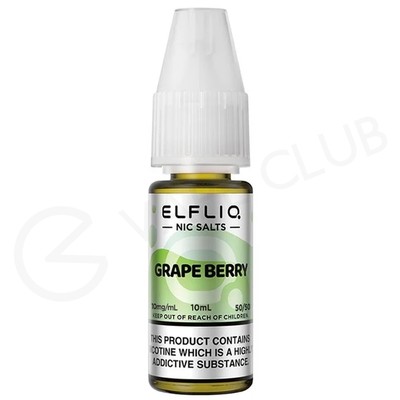 Grape Berry Nic Salt E-Liquid by Elfliq