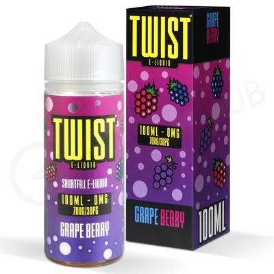 Grape Berry Shortfill E-Liquid by Twist 100ml