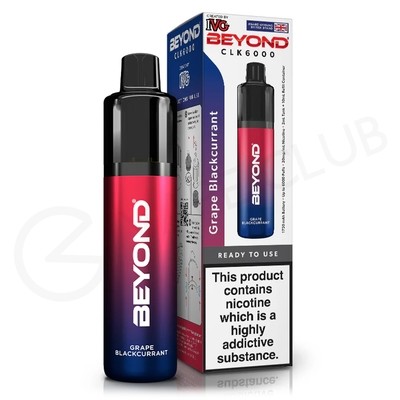 Grape Blackcurrant IVG Beyond CLK6000 Disposable Vape Kit