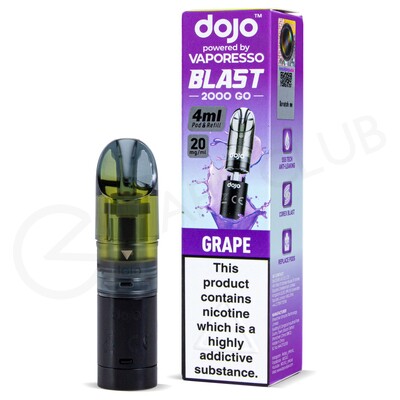Grape Dojo Blast 2000 Go Refill Pod
