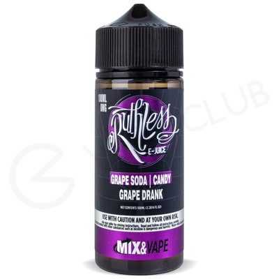 Grape Drank Shortfill E-Liquid by Ruthless