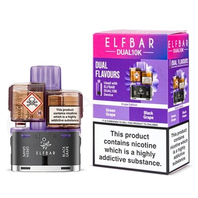 Grape Edition Elf Bar Dual 10K Refill Pack