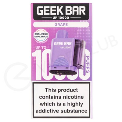 Grape Geek Bar Up 10000 Refill Pod