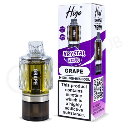Grape Higo Krystal Max Refill Pod