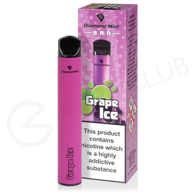Grape Ice Diamond Mist Bar Disposable Vape