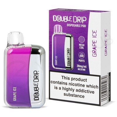 Grape Ice Double Drip Disposable Vape