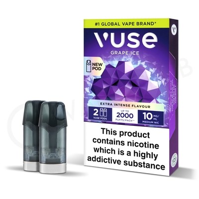 Grape Ice Extra Intense Vuse Prefilled Pods