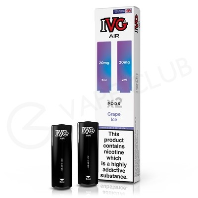 Grape Ice IVG Air Prefilled Pod