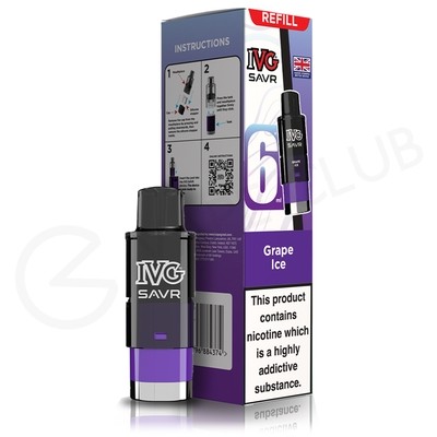 Grape Ice IVG Savr Refill Pack