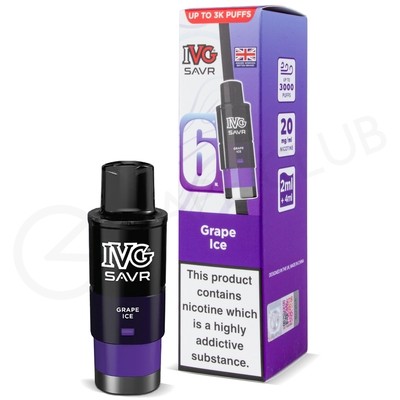 Grape Ice IVG Savr Refill Pack