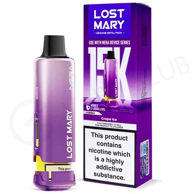 Grape Ice Lost Mary Nera15K Refill Pod