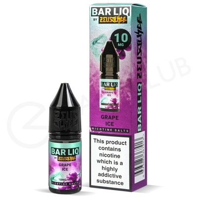 Grape Ice Nic Salt E-Liquid by Bar Liq