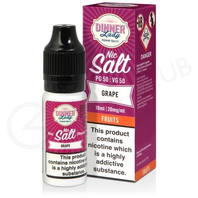 Grape Nic Salt E-Liquid by Dinner Lady